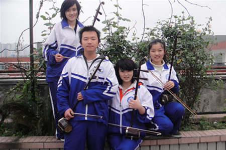 北师大成都实验中学 "校园十佳演奏手"诞生了